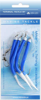 Mikado Gummi Makk Rig Sea Set - 3x4/0
