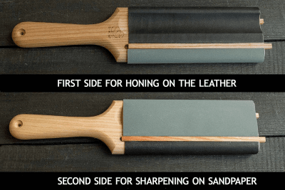 BeaverCraft LS5P1 Läderstropp för Skedkniv