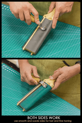 BeaverCraft LS5P1 Läderstropp för Skedkniv