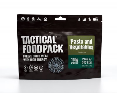 Tactical Foodpack Pasta and Vegetables 110g
