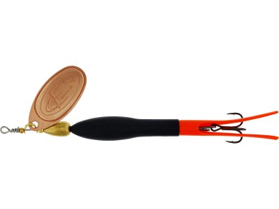 Westin Spinnare FC Downstream 35G (Färg: Black/Fluo Orange/Copper Blade)
