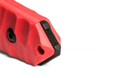 TB Outdoor Marauder Serrated - Red G10