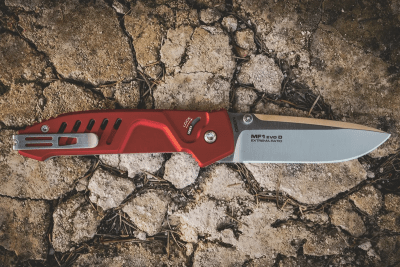 Extrema Ratio MF1 EVO D - Röd Satin M390