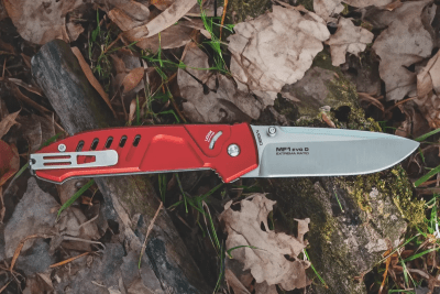 Extrema Ratio MF1 EVO D - Röd Satin M390
