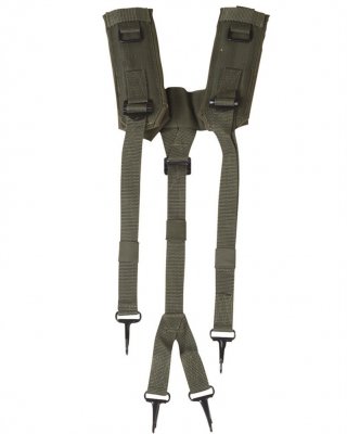 Miltec US LC2 Suspenders - OD