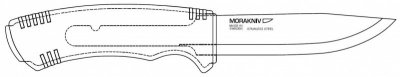 Morakniv Bushcraft BlackBlade SRT (S)