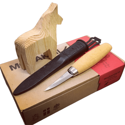 Morakniv Täljkit med Täljämne Dalahäst