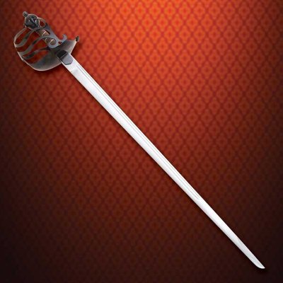 Windlass Mortuary Half Basket-Hilt Sword