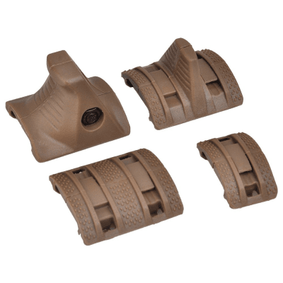 MP Hand Stop Kit för 21mm Rails (Färg: Dark Earth)