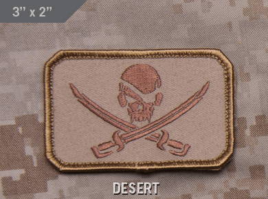 MSM Patch - Pirate Skull Flag