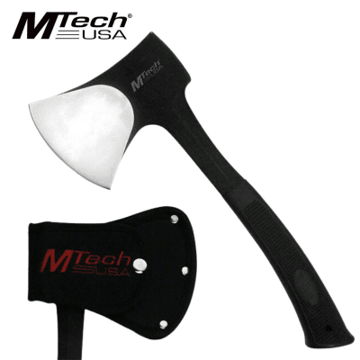 MTech Svart Yxa Med Fodral