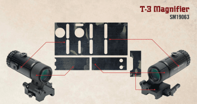Sightmark Camo Skin Wrap - T-3 Magnifier