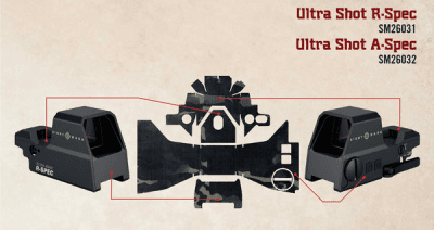 Sightmark Camo Skin Wrap - Ultra Shot R-Spec / A-Spec Reflex Sights
