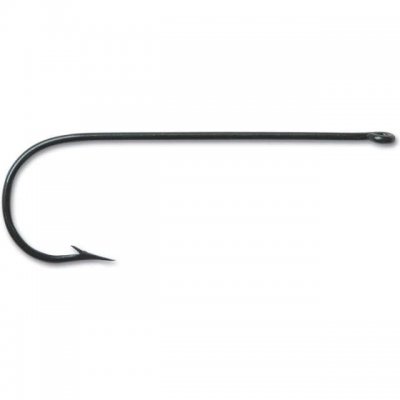 Mustad Metkrok aberdeen Rak Blå 10 Pack (Storlek: 12)