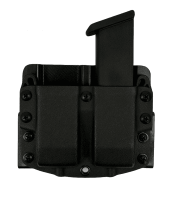 NorthGrit OWB Double Mag holder Double Stack Glock/Sig - Black