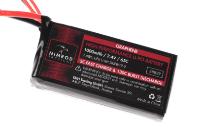 Nimrod LIPO 7.4V 1000mAh T-Dean