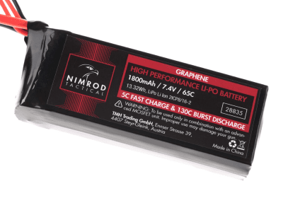 Nimrod LIPO 7.4V 1800mAh T-Dean