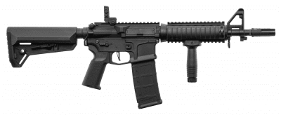 Lancer Tactical LT-12 G2 Gen2 M4 CQBR AEG Combo - Svart