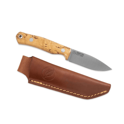 Casström No.8 SFK - Stabiliserad Masurbjörk Flatslipad