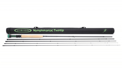 Vision Nymphmaniac twintip Singlehand Flyrod 4-pcs