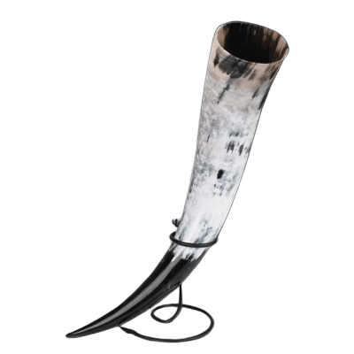 Windlass Drinking Horn Odin Oversized With Stand