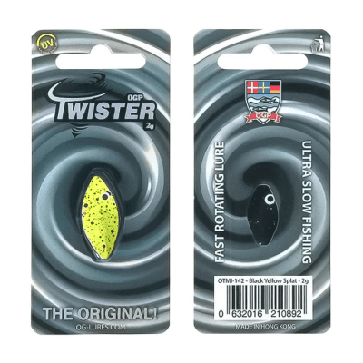 OGP Twister 2g (Färg: 142 Black/Yellow Splat)