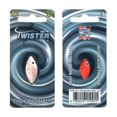 OGP Twister 2g (Färg: 144 Orange Glow Splat)