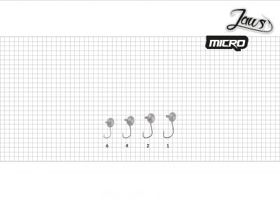 Mikado Jaws Micro Jig Head 3pcs