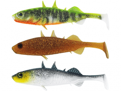 Westin Stanley The Stickleback Shadtail 7.5 cm / 4g 3st (Färg: Dark Water Mix 10)