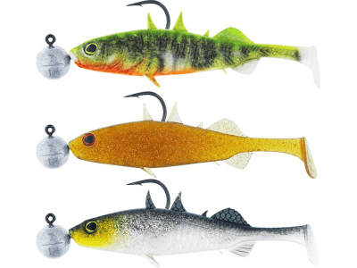 Westin Stanley The Stickleback Shadtail RnR 5.5 cm / #2/0 5 g 3st (Färg: Dark Water Mix 10)