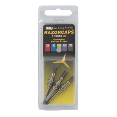 NAP Razorcaps Broadhead Replacement Ferrules 3-pack (Vikt: 150 GR)