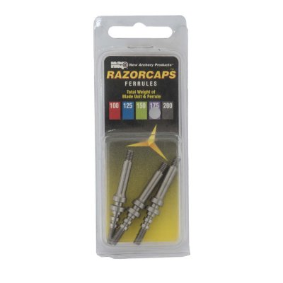 NAP Razorcaps Broadhead Replacement Ferrules 3-pack (Vikt: 175 GR)