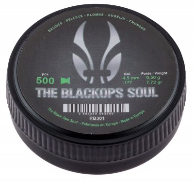 Black Ops Plattnos 4,5mm 0,49g 500st