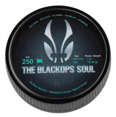 Black Ops Soul Flat 5,5mm 1g 250pcs