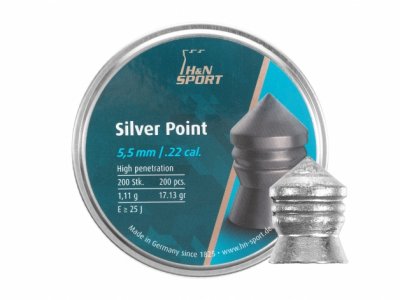 H&N Silver Point 5,5mm 1,11g 200st