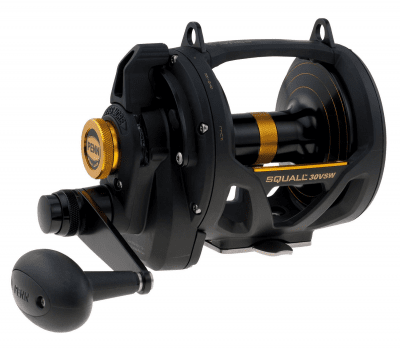 PENN Seafishing Reel Squall Lever Drag 2 Speed Right