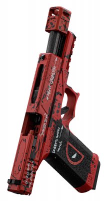 AW Custom GBB VX7302 DP 6mm - Red & Black