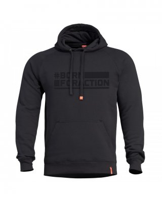 Pentagon Phaeton Hood Sweater "Born For Action" Large