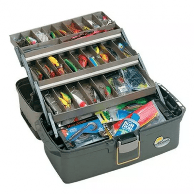 Plano Betesbox Guide Series LG 3-Tray w/ Top Access Graphite/Gray
