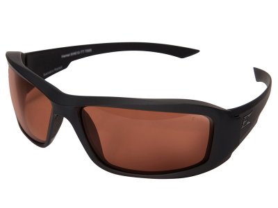 Edge Hamel Thin Temple, Black Frame / Polarized Copper Lens