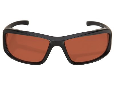 Edge Hamel Thin Temple, Black Frame / Polarized Copper Lens
