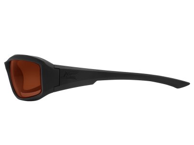 Edge Hamel Thin Temple, Black Frame / Polarized Copper Lens
