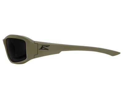 Edge Hamel Ranger Green Thin Temple Gray Frame /Polarized Smoke Lens