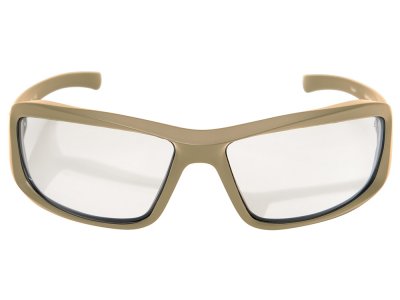 Edge Hamel Sand Thin Temple Matte Sand Frame /Clear Vapor Shield Lens