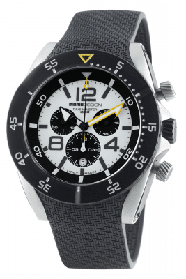MomoDesign Dive Master Chrono Vit/Svart 48mm