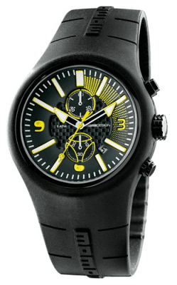 MomoDesign Mirage Chrono Svart/Gul 46,5mm