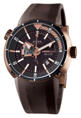 MomoDesign Diver Pro Automatic Brun/Guld 47mm