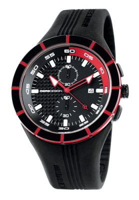 MomoDesign Highway Svart/Röd 46mm
