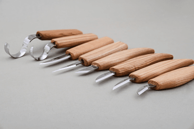 BeaverCraft S08 Täljkit med Knivrulle