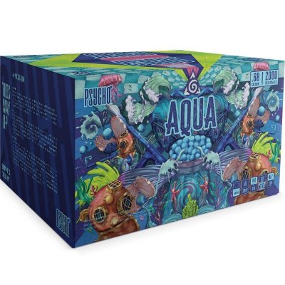 Psycho Aqua .68 Paintballs 2000st